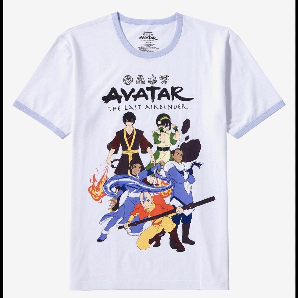 Hot Topic Avatar: The Last Airbender Graphic Tee - Picture 1 of 5